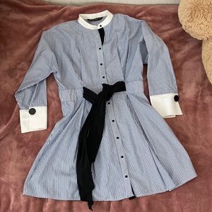 Zara striped dress. Barely worn